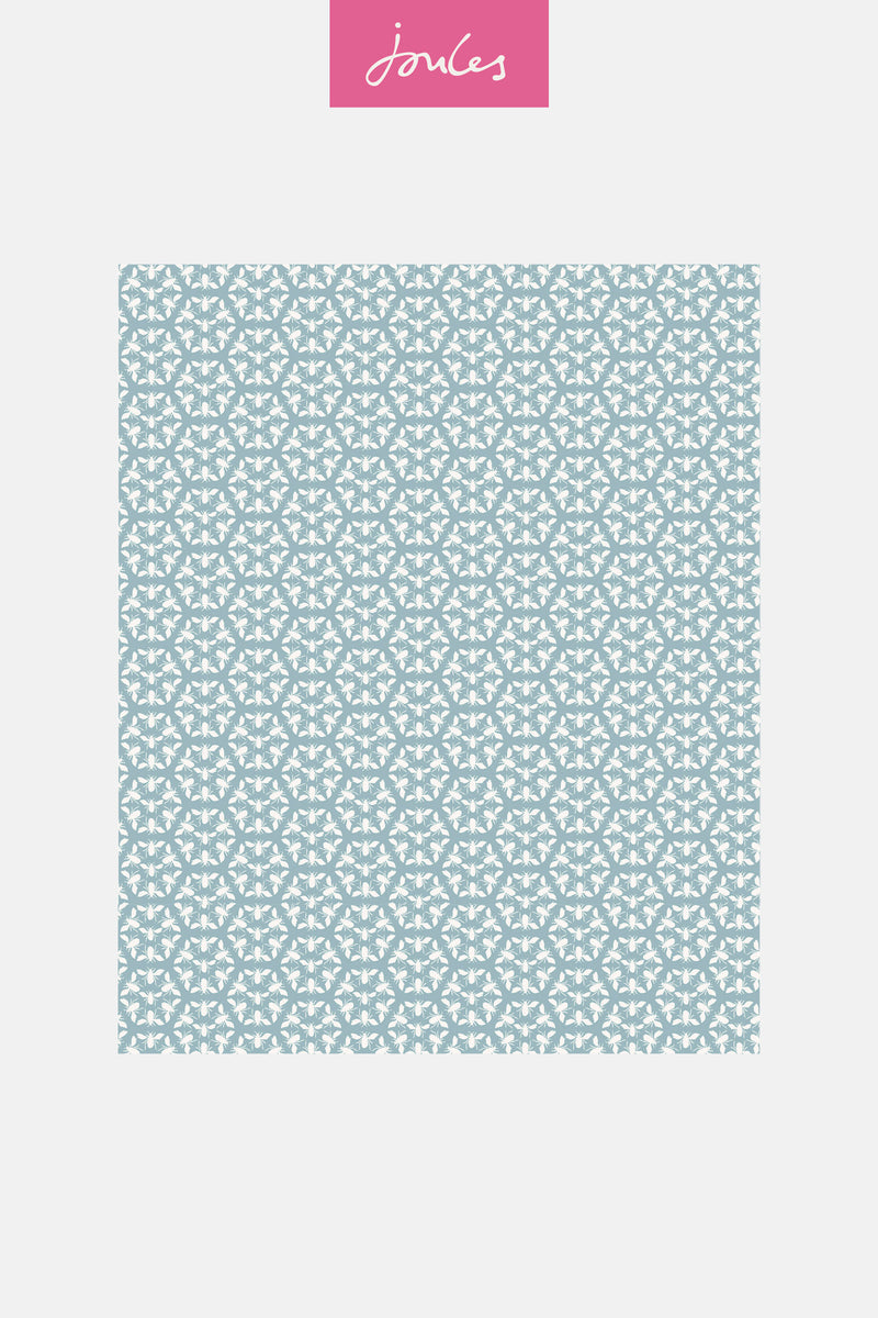 media image for Joules Honeycomb Bee Haze Blue Wallpaper by Graham & Brown 278