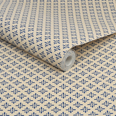 product image for Joules Beckett Star Coast Blue  Wallpaper by Graham & Brown 58