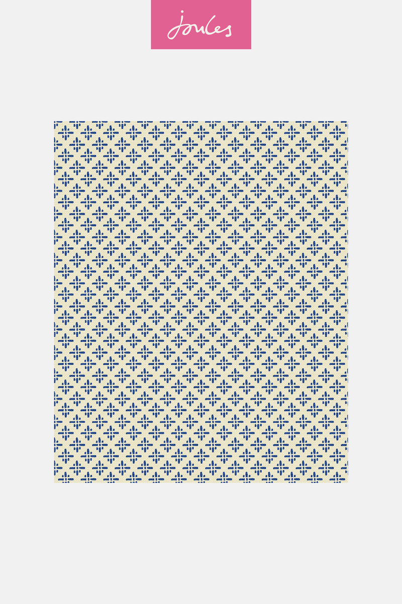 media image for Joules Beckett Star Coast Blue  Wallpaper by Graham & Brown 226