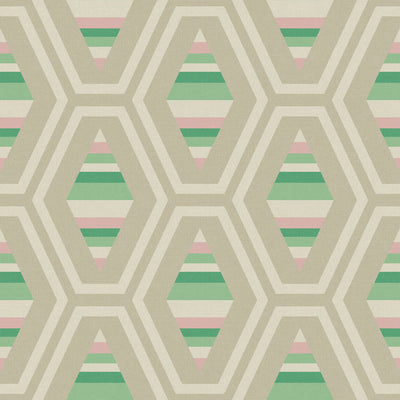 product image for Joules Hallaton Kilim Garden Greens Wallpaper by Graham & Brown 61