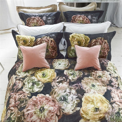 product image of le poeme de fleurs midnight bed linen by designers guild 7 517