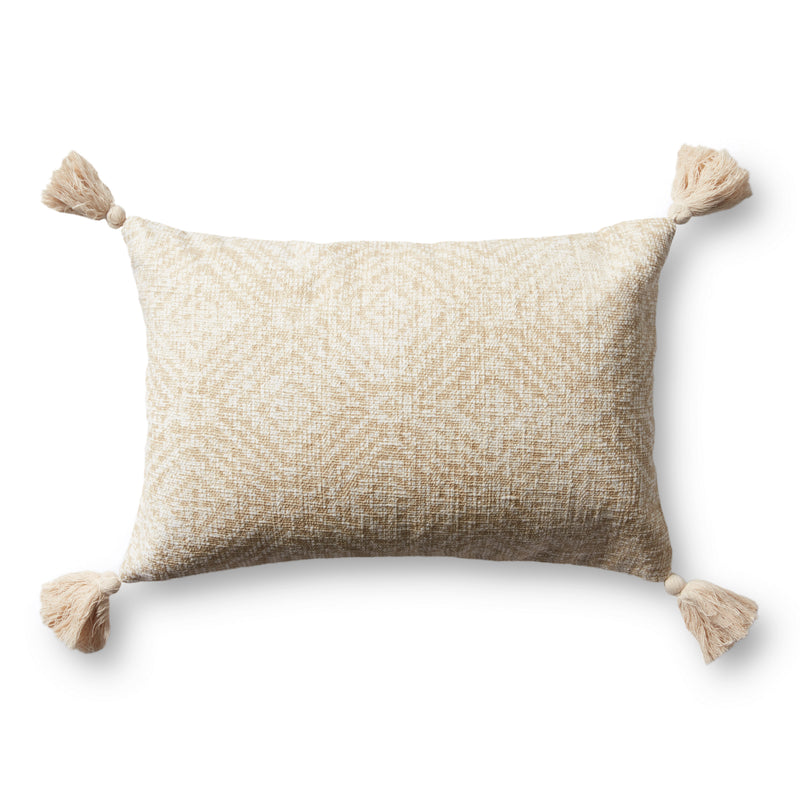 media image for Hand Woven Ivory Pillow Flatshot Image 1 228