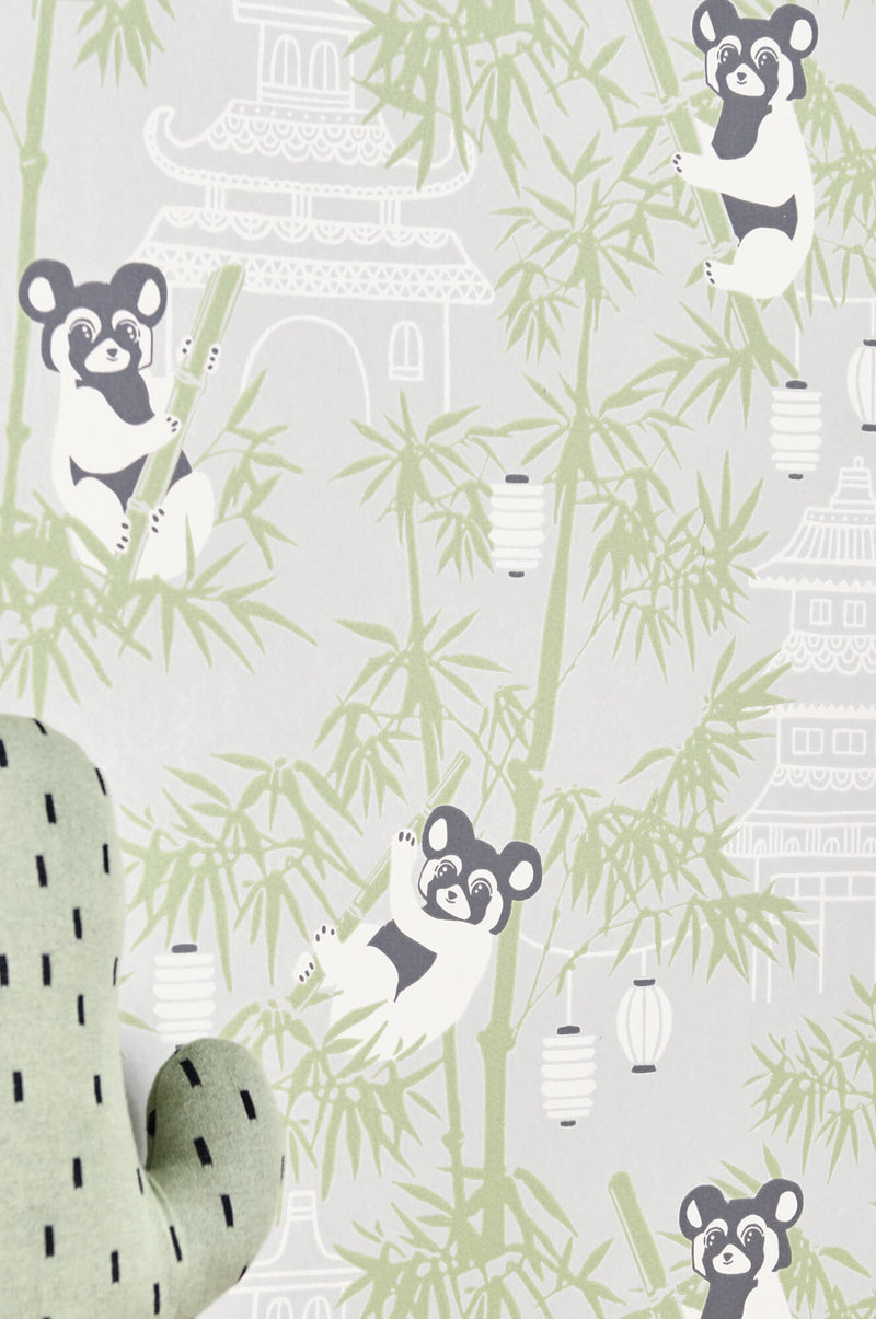 media image for Bambu Grey Wallpaper by Majvillan 275