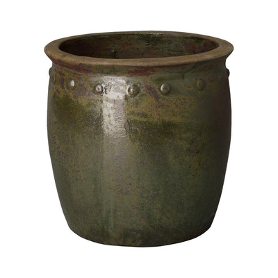 product image of rnd pot 2nd green wash by emissary 12035gw 3 1 527