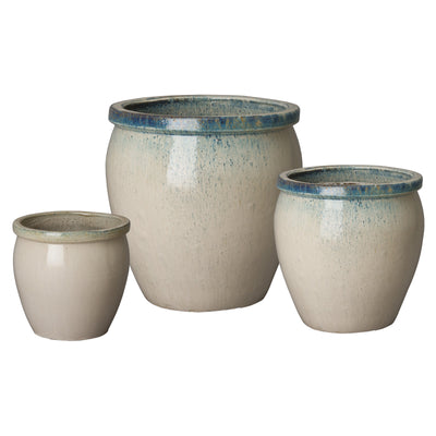 product image for set of 2 round planters 4 59