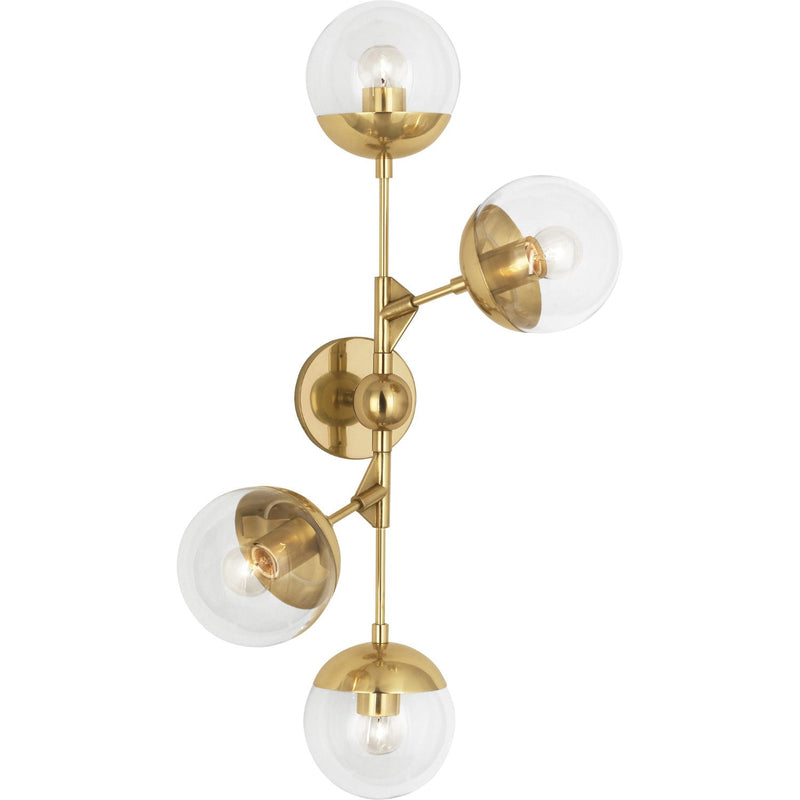 media image for celeste wall sconce by robert abbey ra 1216 1 218