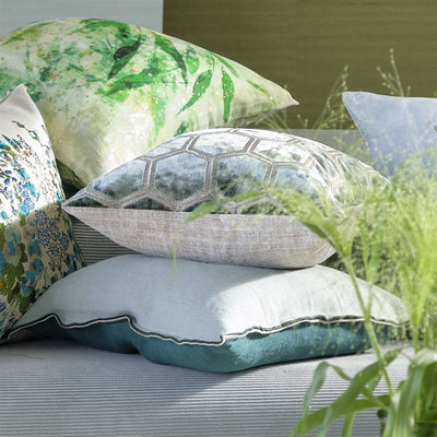 product image for manipur silver decorative pillow by designers guild 4 35