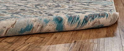 product image for Arsene Teal and Taupe Rug by BD Fine Roll Image 1 39