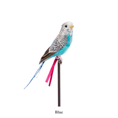 product image for artificial birds budgie gray 8 66