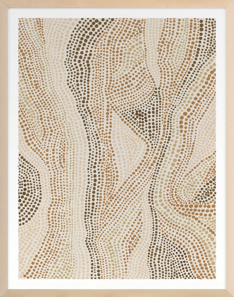 media image for Dot Pattern 6 In Clay Tones By Grand Image Home 129495_P_38X30_M 1 240