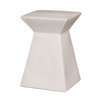 product image of upright garden stool in white design by emissary 1 599
