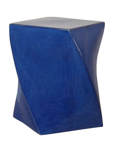 product image of twist garden stool in blue design by emissary 1 567