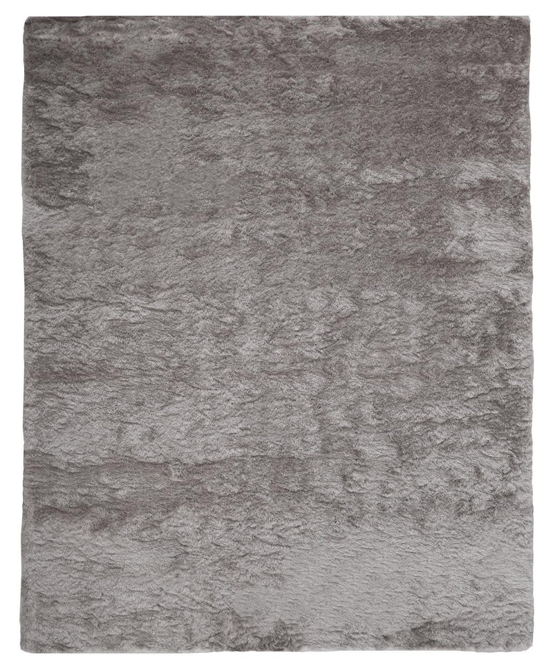 media image for Freya Hand Tufted Silver and White Rug by BD Fine Flatshot Image 1 220