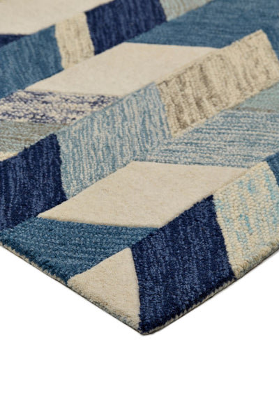 product image for Binada Ivory and Blue Rug by BD Fine Corner Image 1 41
