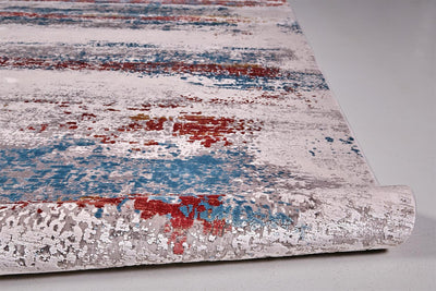 product image for Lindstra Gray and Blue Rug by BD Fine Roll Image 1 86