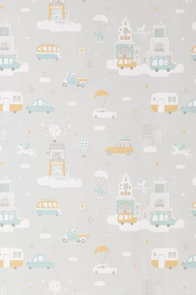 product image of Above The Clouds Soft Grey Wallpaper by Majvillan 59
