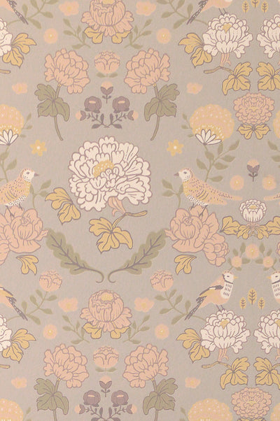 product image for June Mindful Grey Wallpaper by Majvillan 85