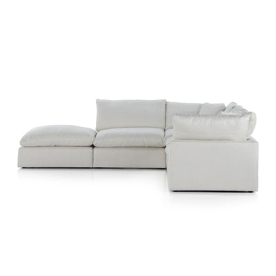 product image for Stevie 4-Piece Sectional Sofa w/ Ottoman in Various Colors Alternate Image 3 27