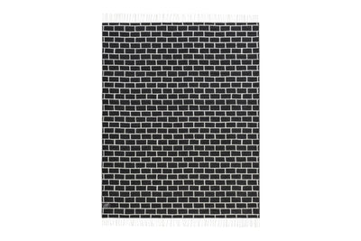 product image for Brick Black & White Throw 2 24