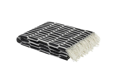 product image for kenno black white throw 1 79