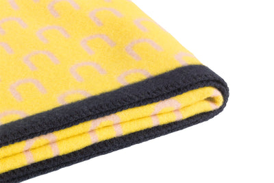 product image for arch throw in yellow and pink 4 25