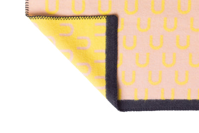product image for arch throw in yellow and pink 3 54
