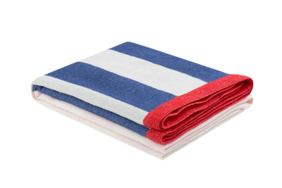 product image of stripe pink blue throw 1 52
