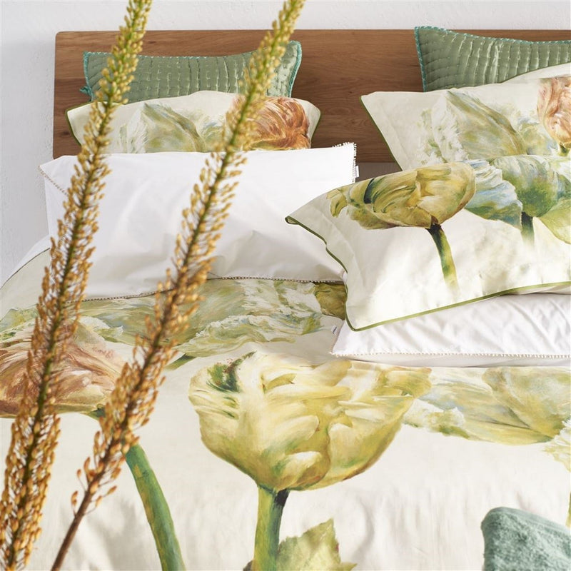 media image for Spring Tulip Buttermilk Bed Linen By Designers Guildbeddg3193 7 267