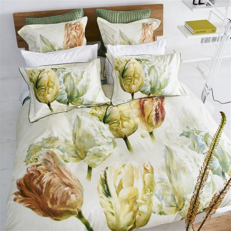 media image for Spring Tulip Buttermilk Bed Linen By Designers Guildbeddg3193 9 221