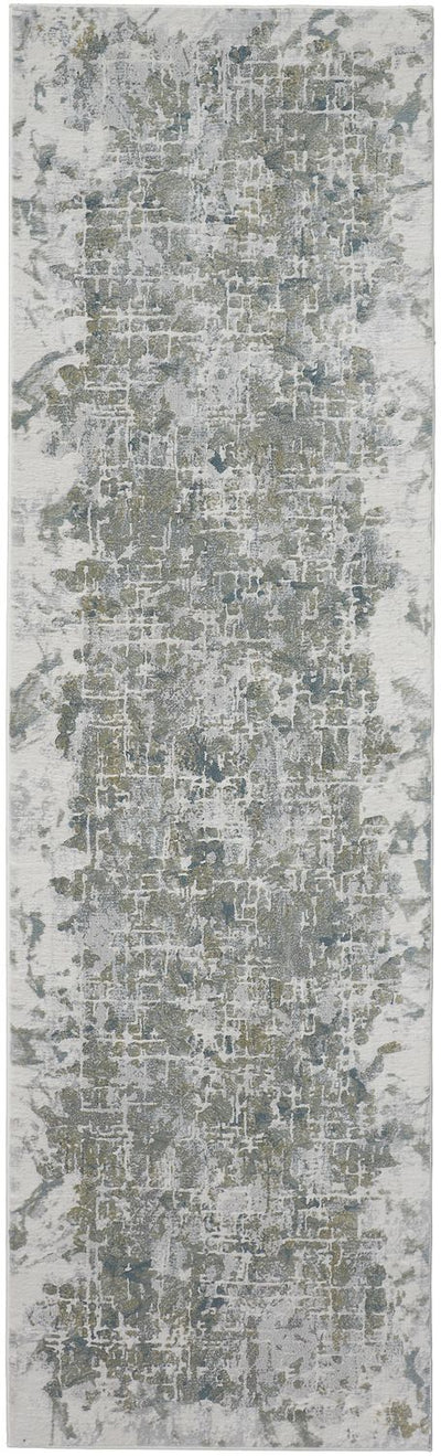 product image for Halton Green and Gray Rug by BD Fine Flatshot Image 1 96