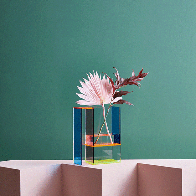 media image for Neon Mondri Vase 284