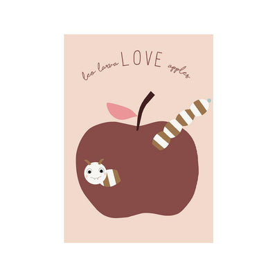 product image of love apples poster design by oyoy 1 512