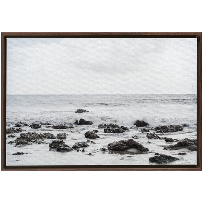 product image for winter shore framed canvas 18 53