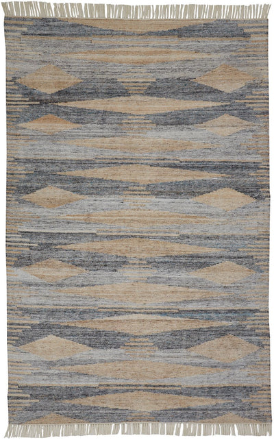 product image for Elstow Hand Woven Latte Tan and Gray Rug by BD Fine Flatshot Image 1 12