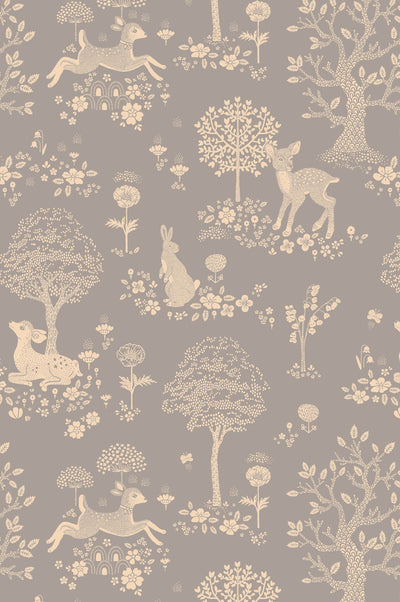 product image of Summer Fields Wallpaper in Dusty Blue 520