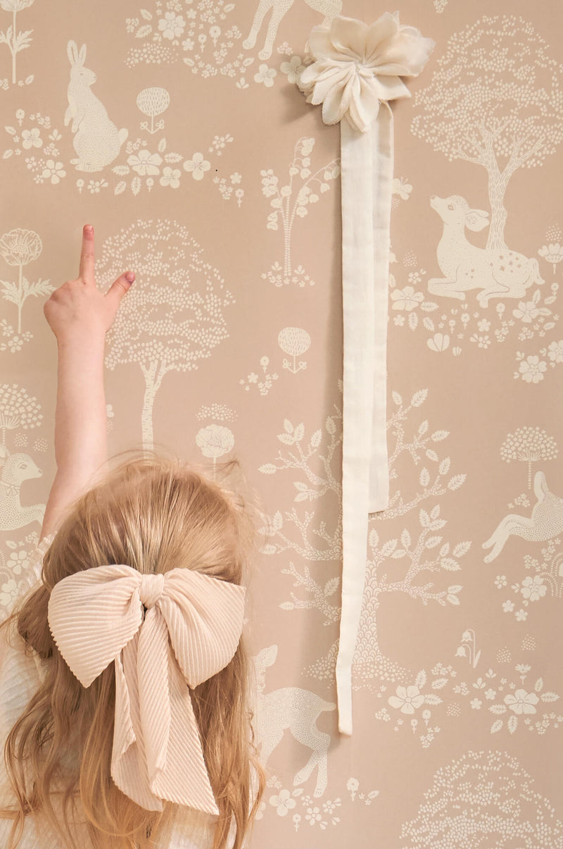 media image for Summer Fields Wallpaper in Powder Pink 221