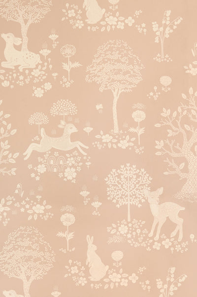 product image for Summer Fields Wallpaper in Powder Pink 10