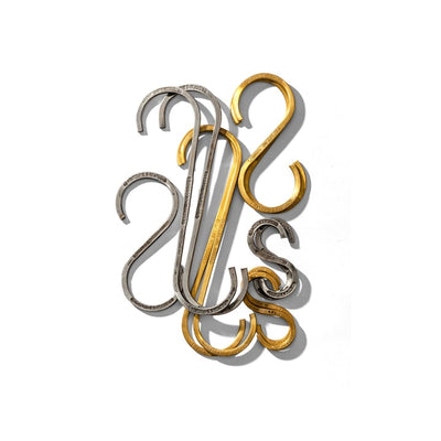 product image for S-Hook Brass 150 97