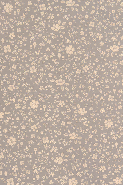 product image of Flora Wallpaper in Dusty Blue 593