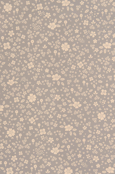 product image of Flora Wallpaper in Dusty Blue 591
