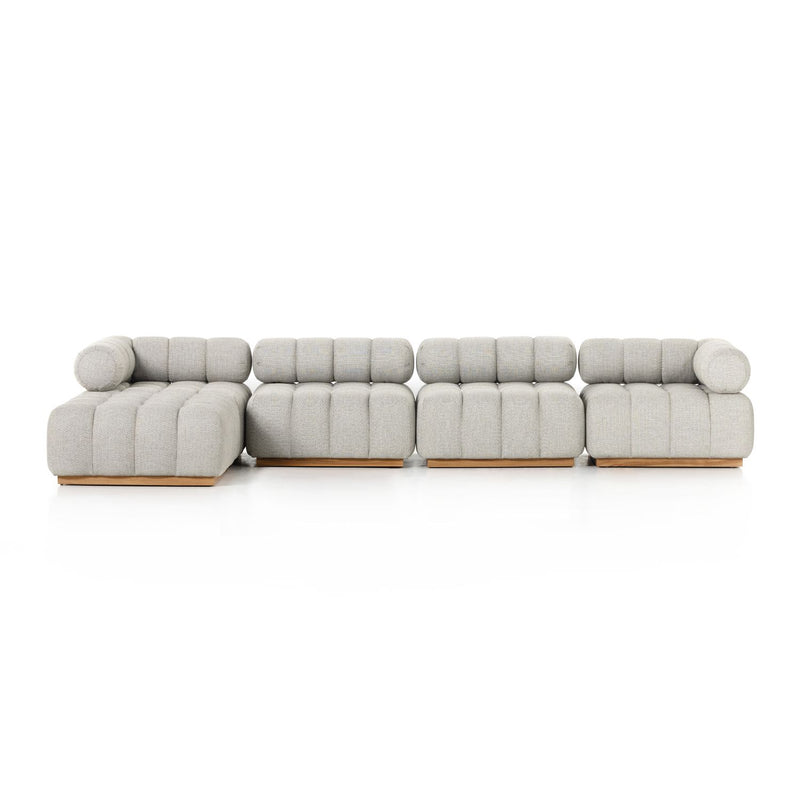 media image for Roma Outdoor Sectional with Ottoman Alternate Image 3 281