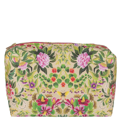 product image of Ikebana Damask Fuchsia Large Toiletry Bag By Designers Guildwasdg0265 1 571