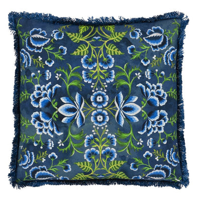 product image for Rose De Damas Embroidered Cushion By Designers Guild Ccdg1469 7 83