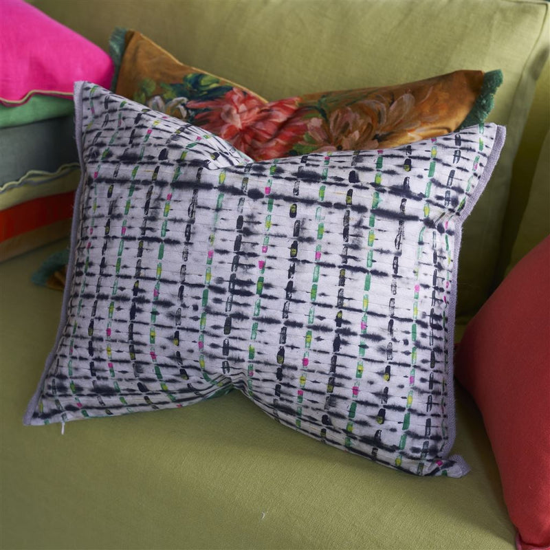media image for Parquet Batik Cushion By Designers Guild Ccdg1459 12 250