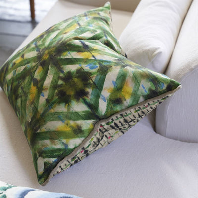 product image for Parquet Batik Cushion By Designers Guild Ccdg1459 7 34
