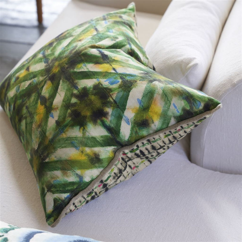 media image for Parquet Batik Cushion By Designers Guild Ccdg1459 7 249