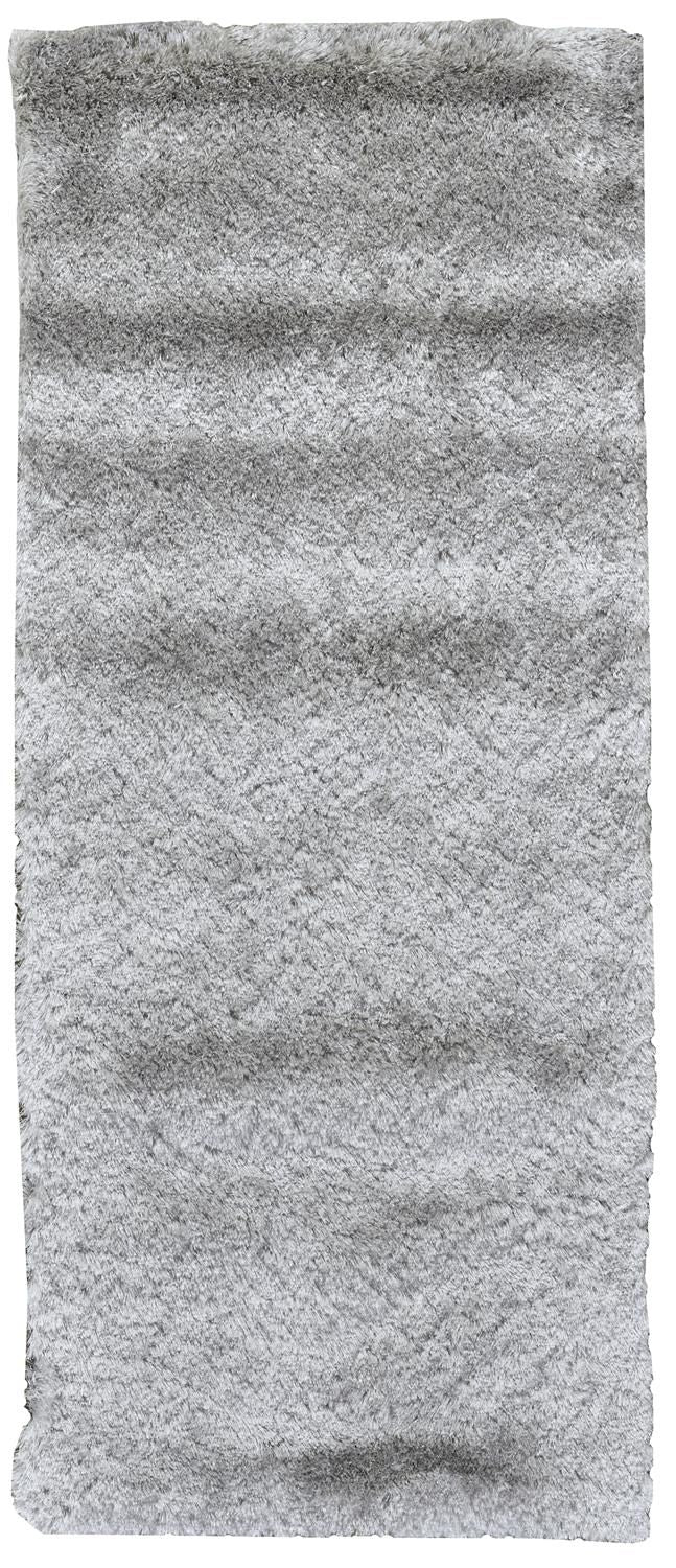 media image for Freya Hand Tufted Silver and White Rug by BD Fine Flatshot Image 1 294