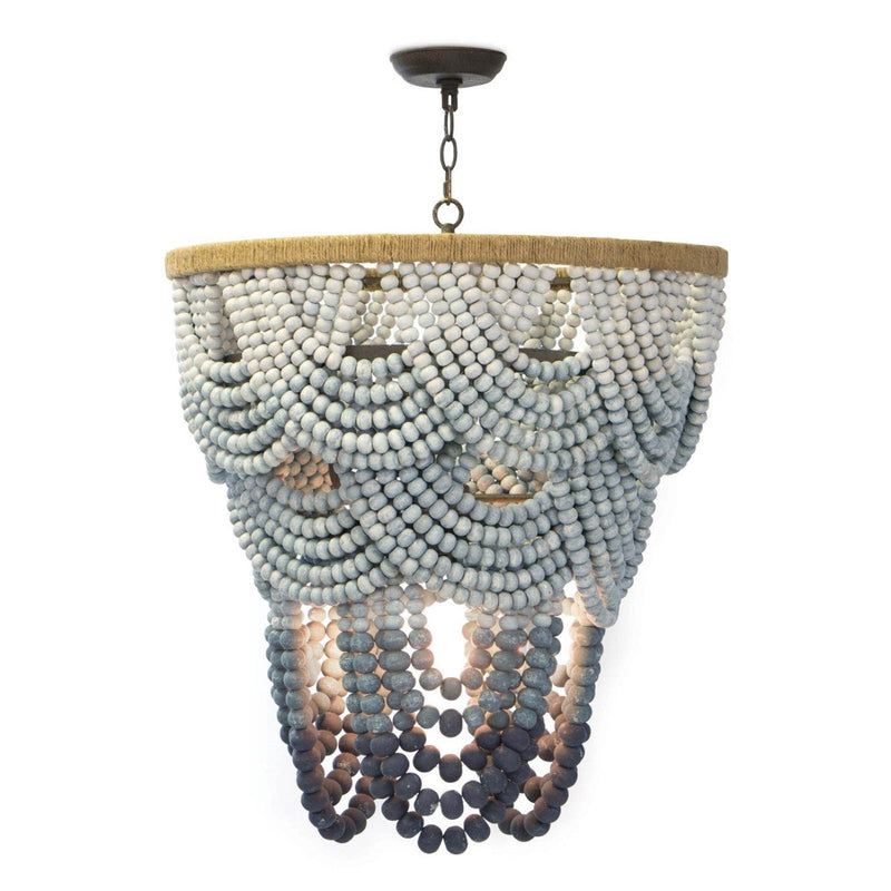 media image for ombre wood bead chandelier by regina andrew 16 1179 1 28