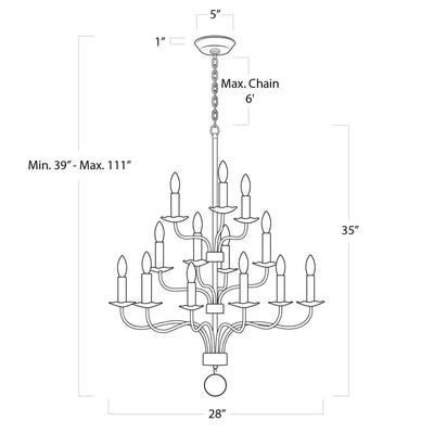 product image for caden chandelier by regina andrew 16 1270 7 96