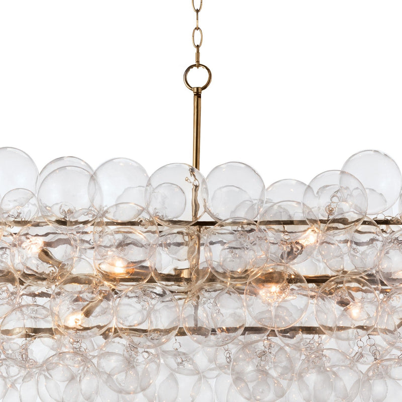media image for bubbles chandelier linear by regina andrew 16 1381clr 8 273